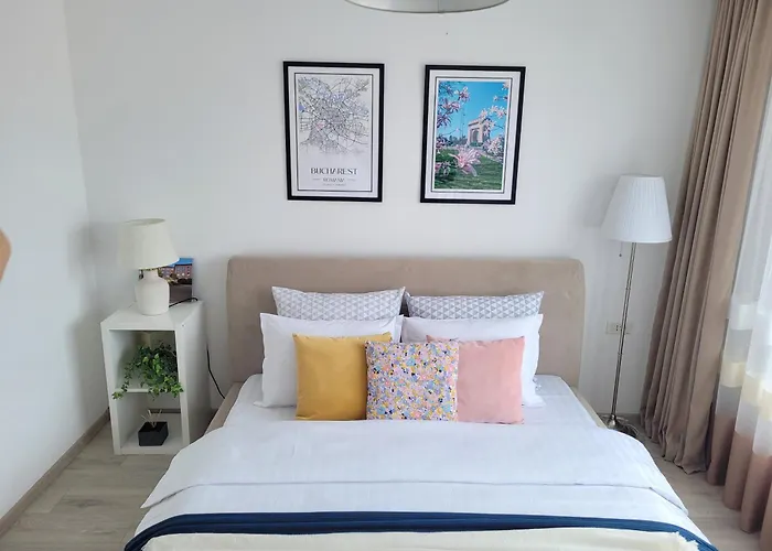 Stylish Escape, Fireplace, Sunset Views Apartament Bucureşti